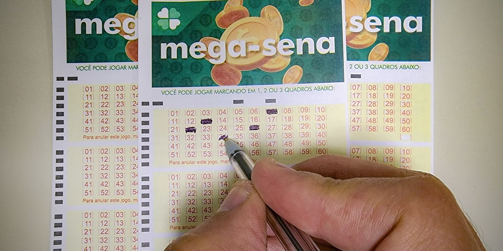 Mega-Sena sorteia nesta quarta-feira prêmio acumulado em R$ 35 milhões