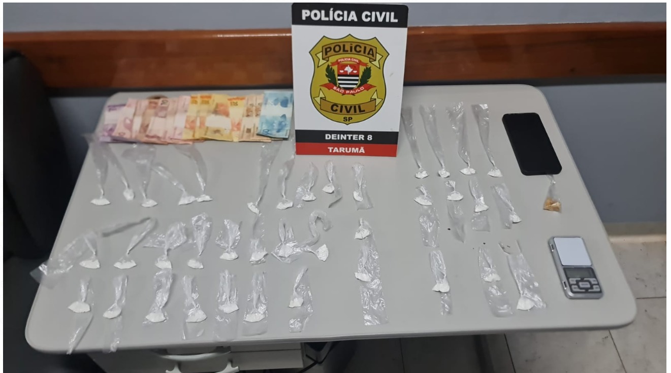 Polícia de Tarumã descobre produto de furto em “biqueira” ; menor é apreendido por receptação e tráfico