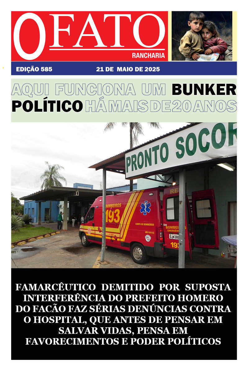 Entrevista bombástica denuncia irregularidades no hospital de Rancharia