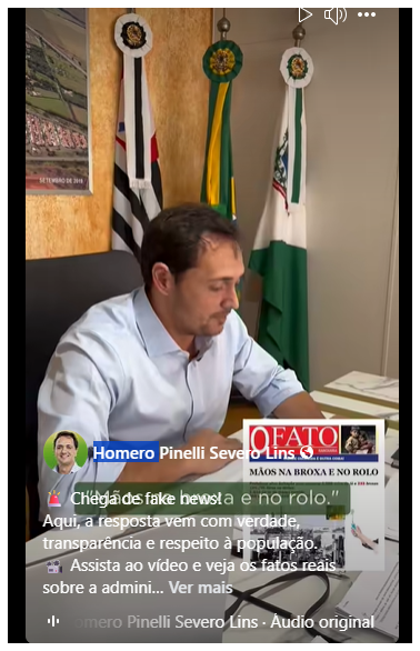Editor de O FATO responde aos ataques feitos pelo prefeito ao jornal