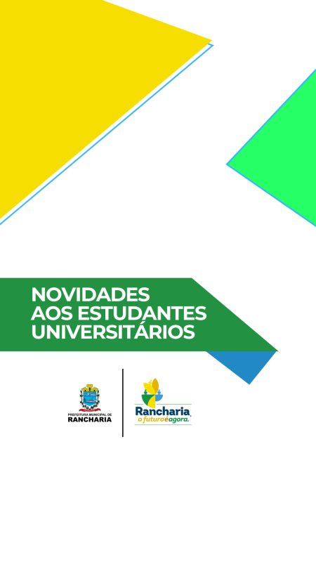 Prefeitura de Rancharia anuncia novidades para estudantes universitários e pós-graduandos