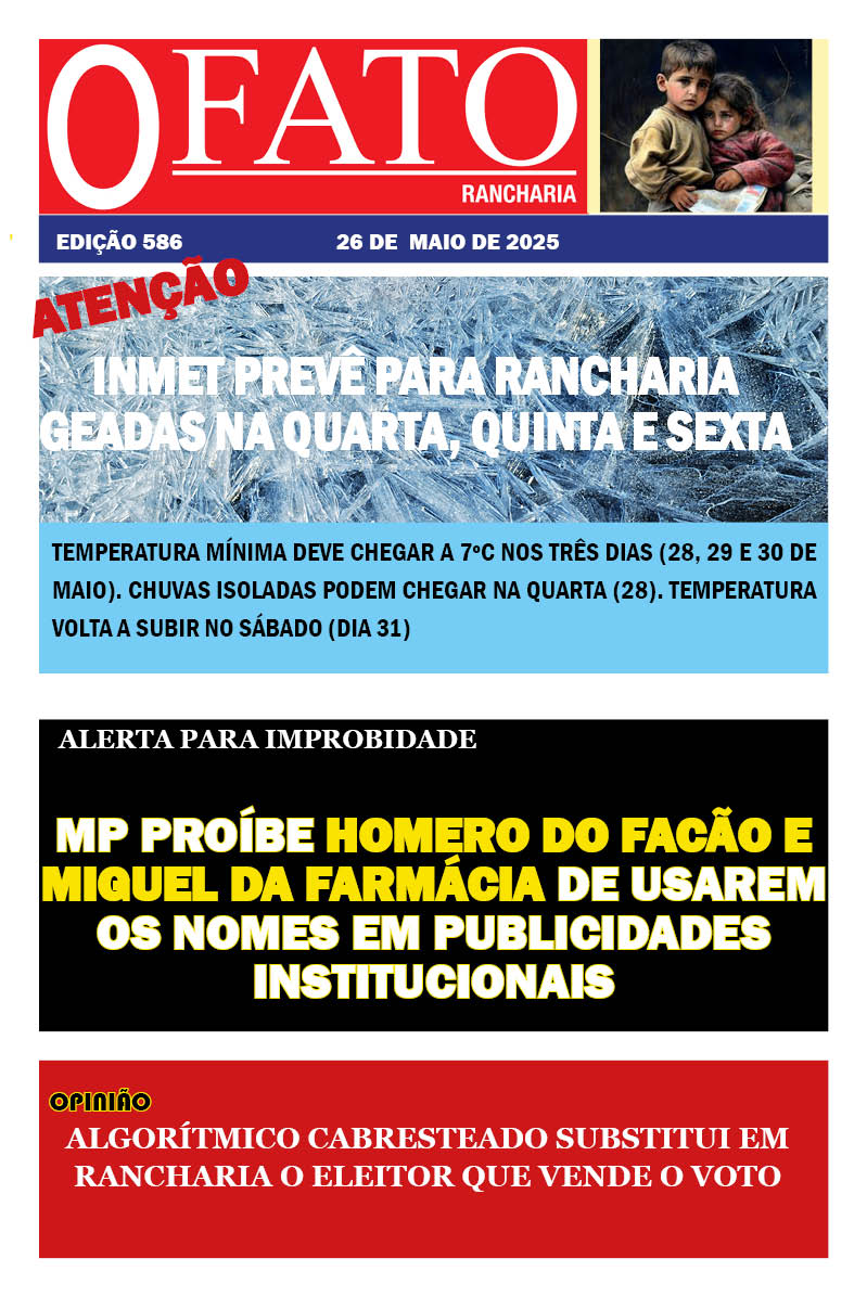 Edição 586 de O FATO, 26 de maio de 2025