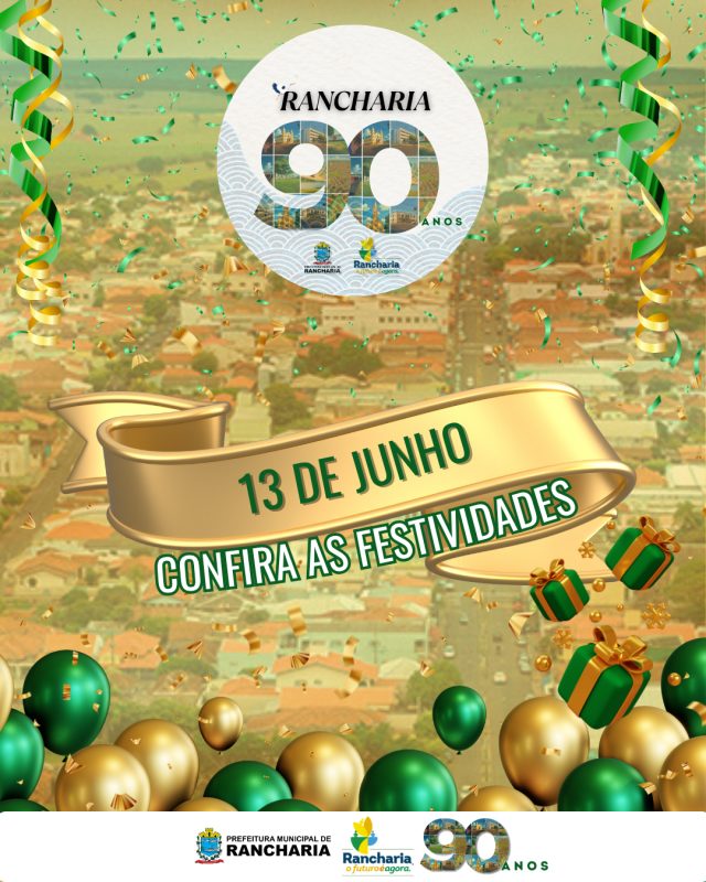Prefeitura divulga atividades do dia 13, aniversário da cidade