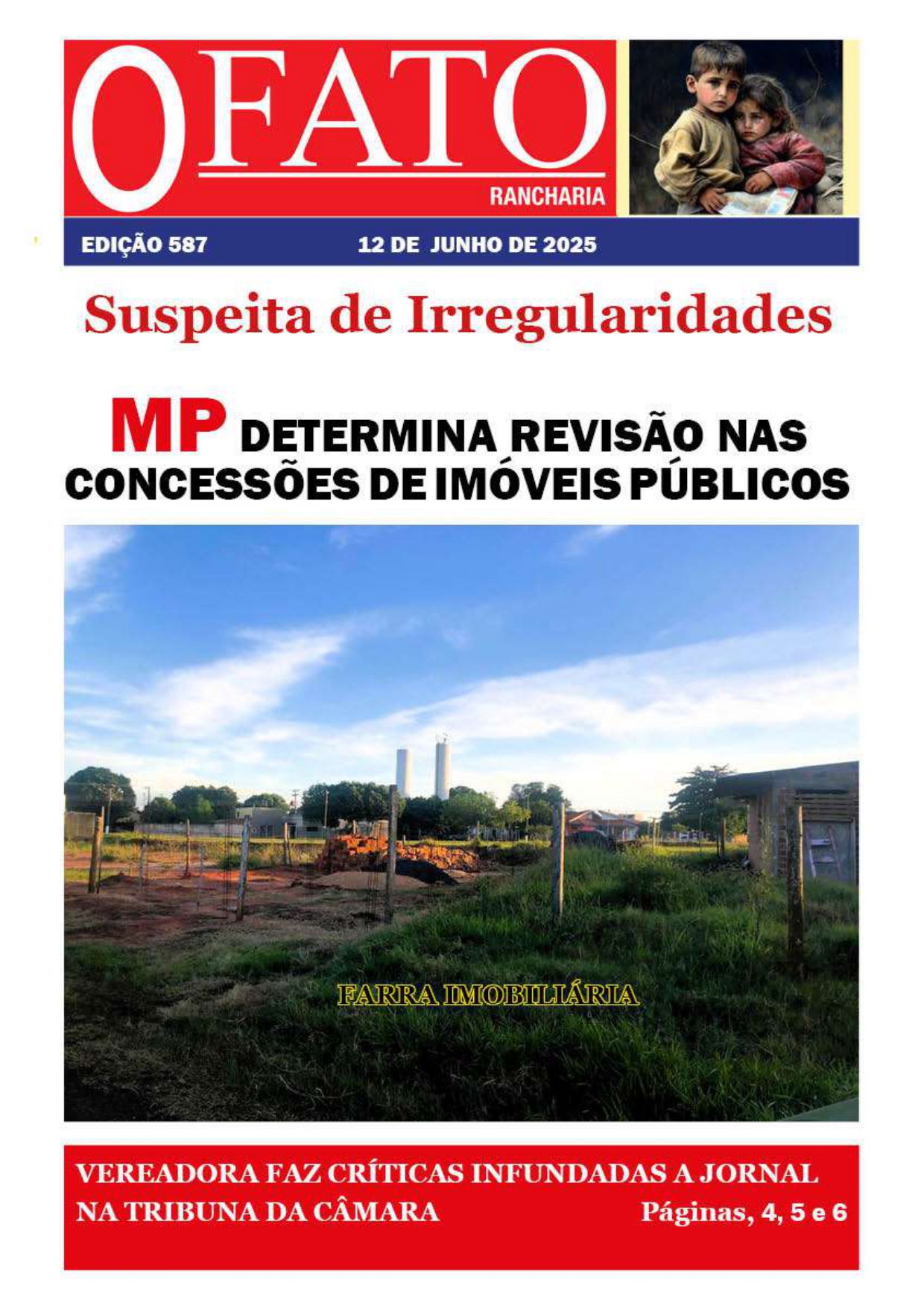 Jornal O FATO, edição 587, de 12 de junho de 2025