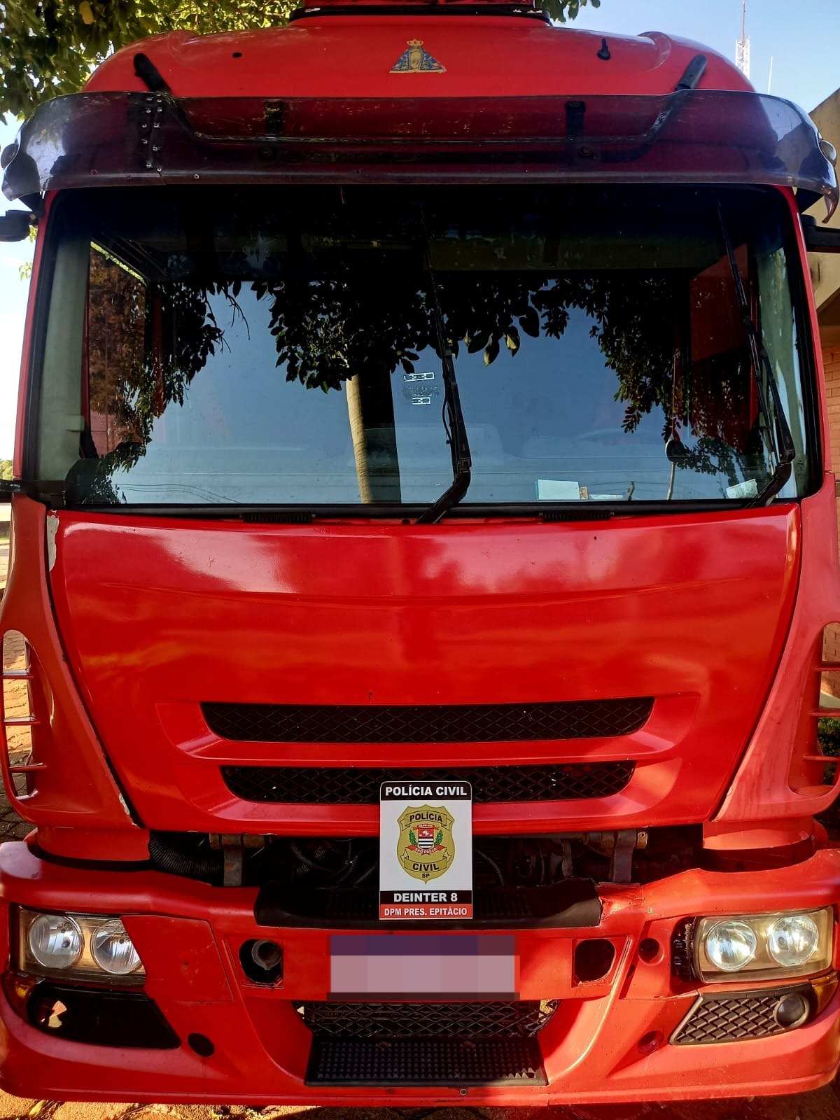 Caminhão supostamente roubado em Avaré é apreendido em Presidente Epitácio