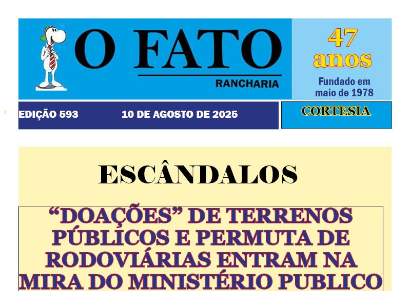 Ministério Público investiga em Rancharia o escândalo que dilapidou o patrimônio público