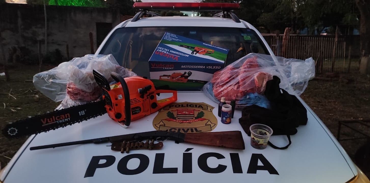 Idoso conhecido da polícia é identificado como autor do furto e abate de uma novilha em Dracena