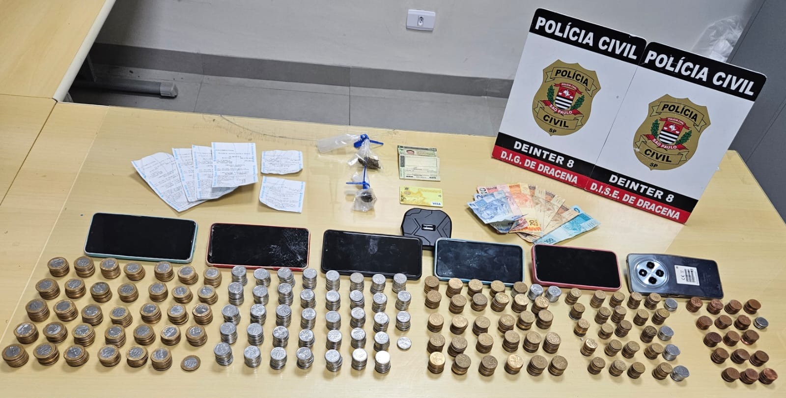 Polícia prende suspeito de traficar drogas em Dracena