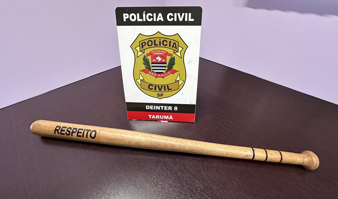 Polícia prende acusado de tentar matar vítima com taco de beisebol