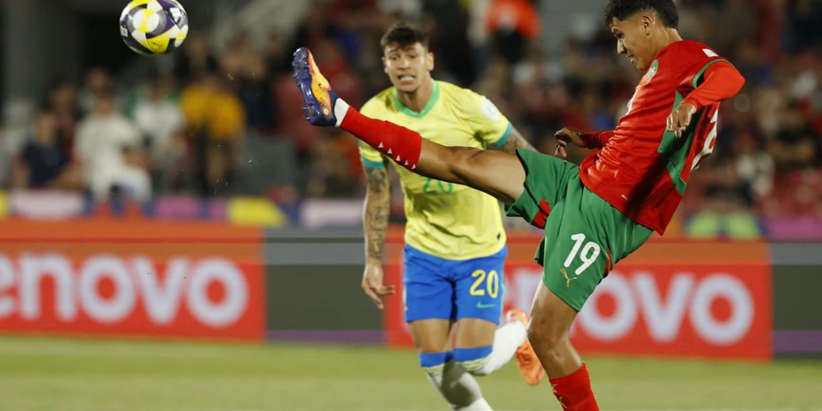 Mundial sub-20: Brasil perde para Marrocos por 2 a 1 e se complica