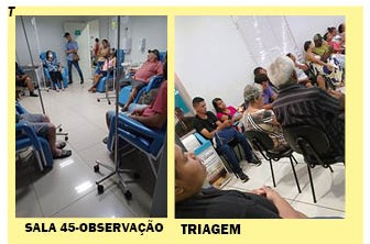 Pronto Socorro do hospital enfrenta o caos na noite de sexta-feira