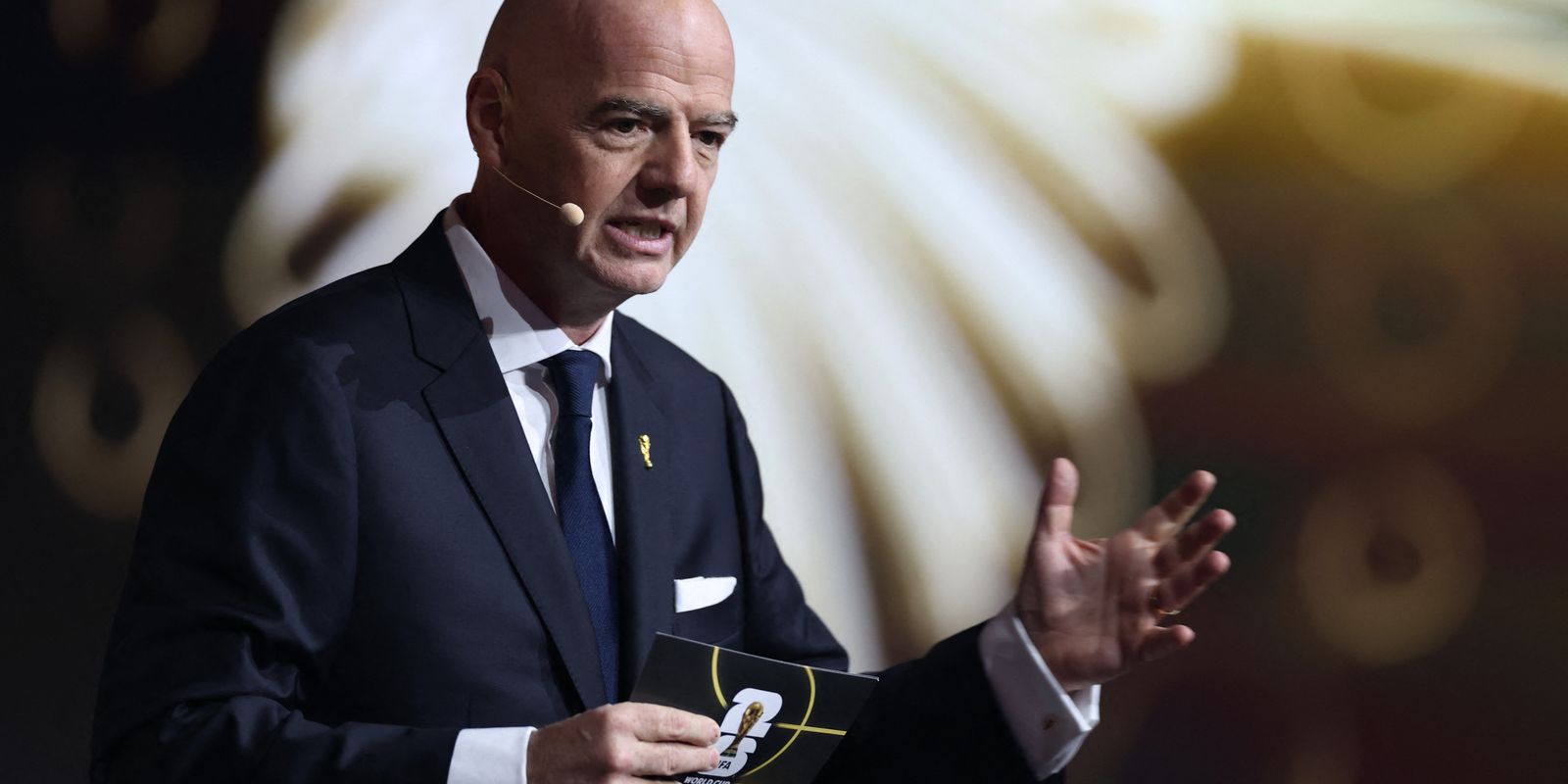 Presidente da Fifa: importante nos eventos de futebol é unir o mundo