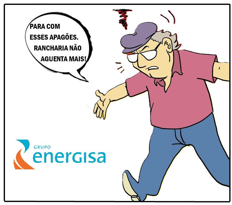 Jornalista cobra da Energisa, na Internet, aparelhos queimados em apagões em Rancharia
