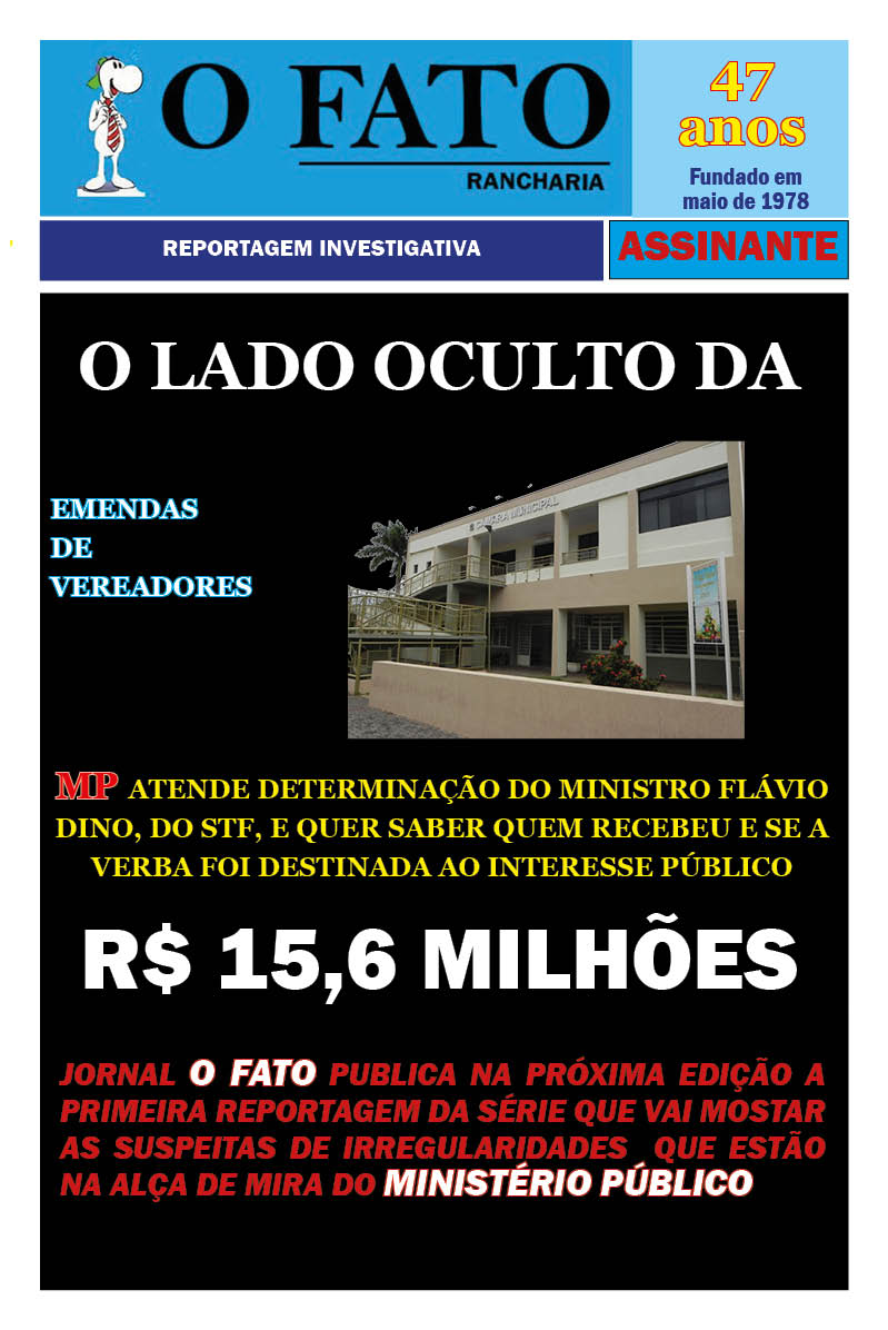 Emendas de vereadores, no valor de R$ 5,6 milhões, entram na mira do Ministério Público