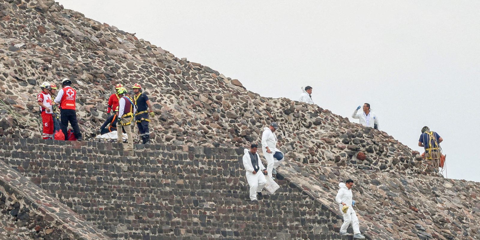 Estão bem brasileiras feridas a tiros nas pirâmides do México