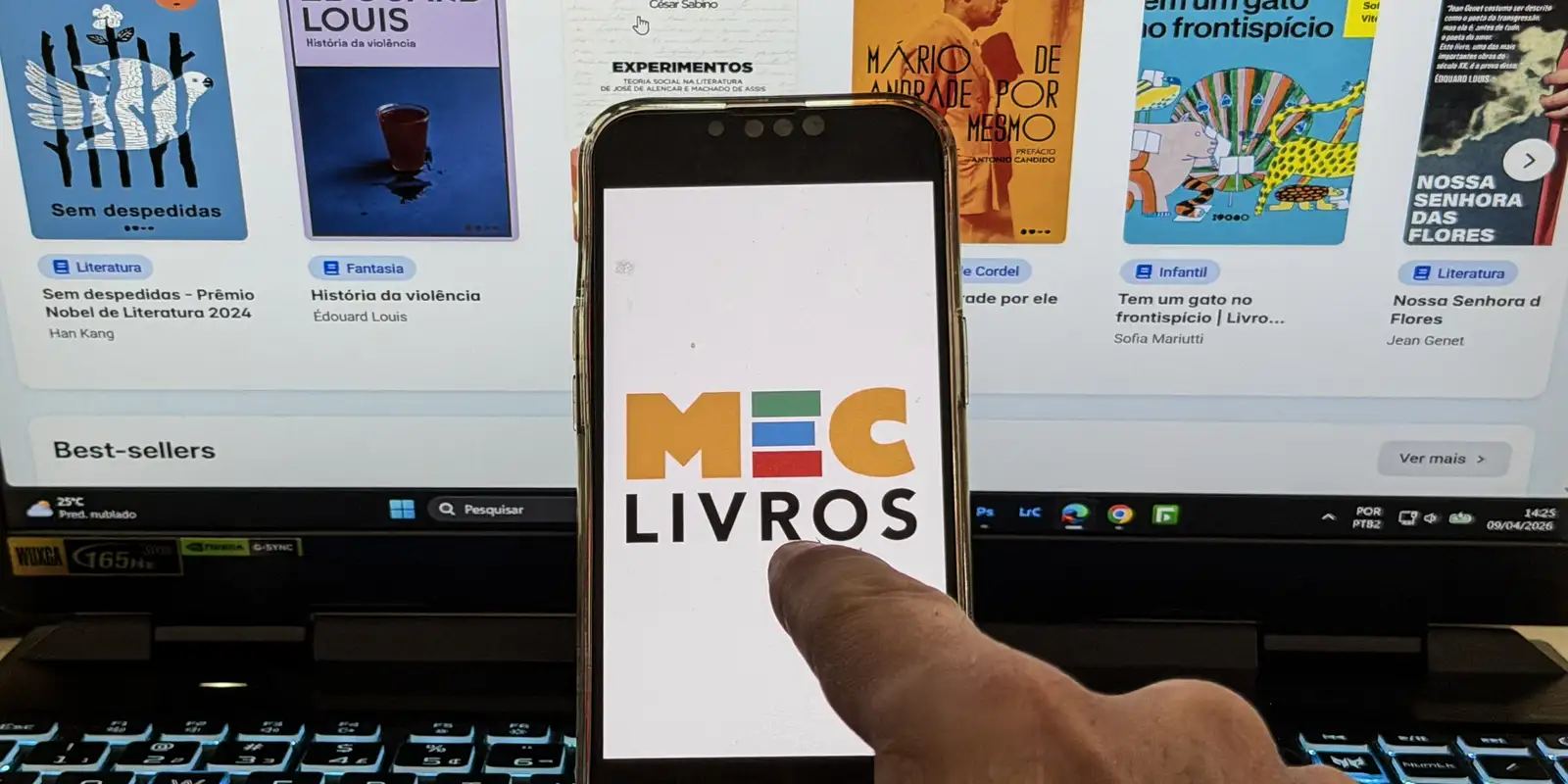 MEC Livros soma 122 mil empréstimos gratuitos em apenas uma semana