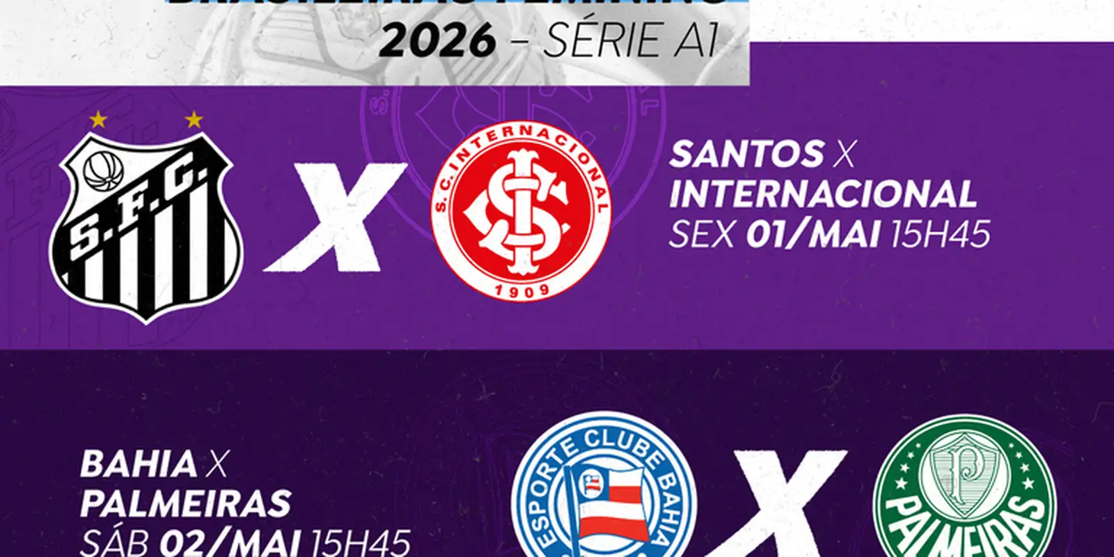 TV Brasil transmite jogos do Brasileirão Feminino nesta sexta e sábado