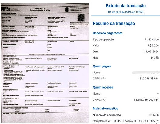 Hospital cobra seringa e agulha para aplicar injeção em paciente do SUS