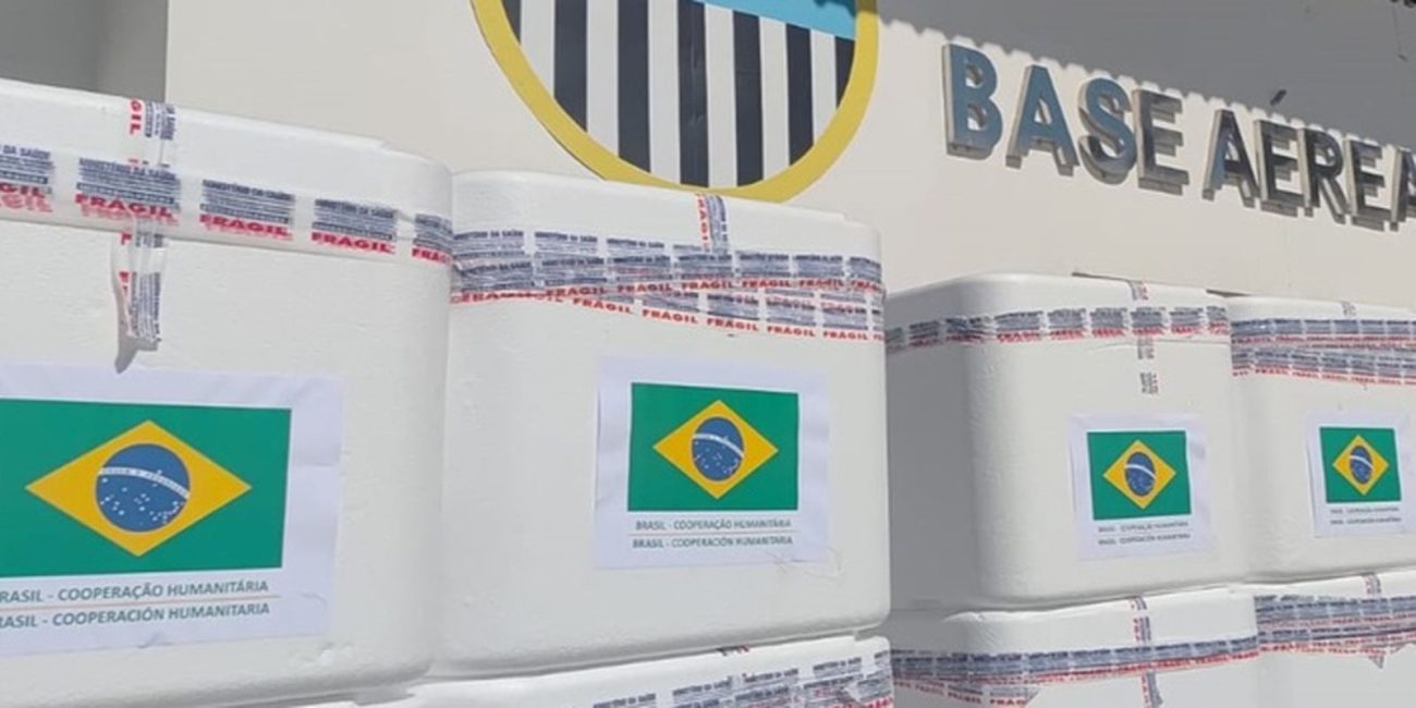 Brasil envia 690 mil doses de vacinas em ajuda à Venezuela